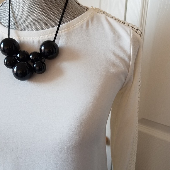 NWT! Bodycon Loft Top Cream size XXSP - Picture 2 of 9